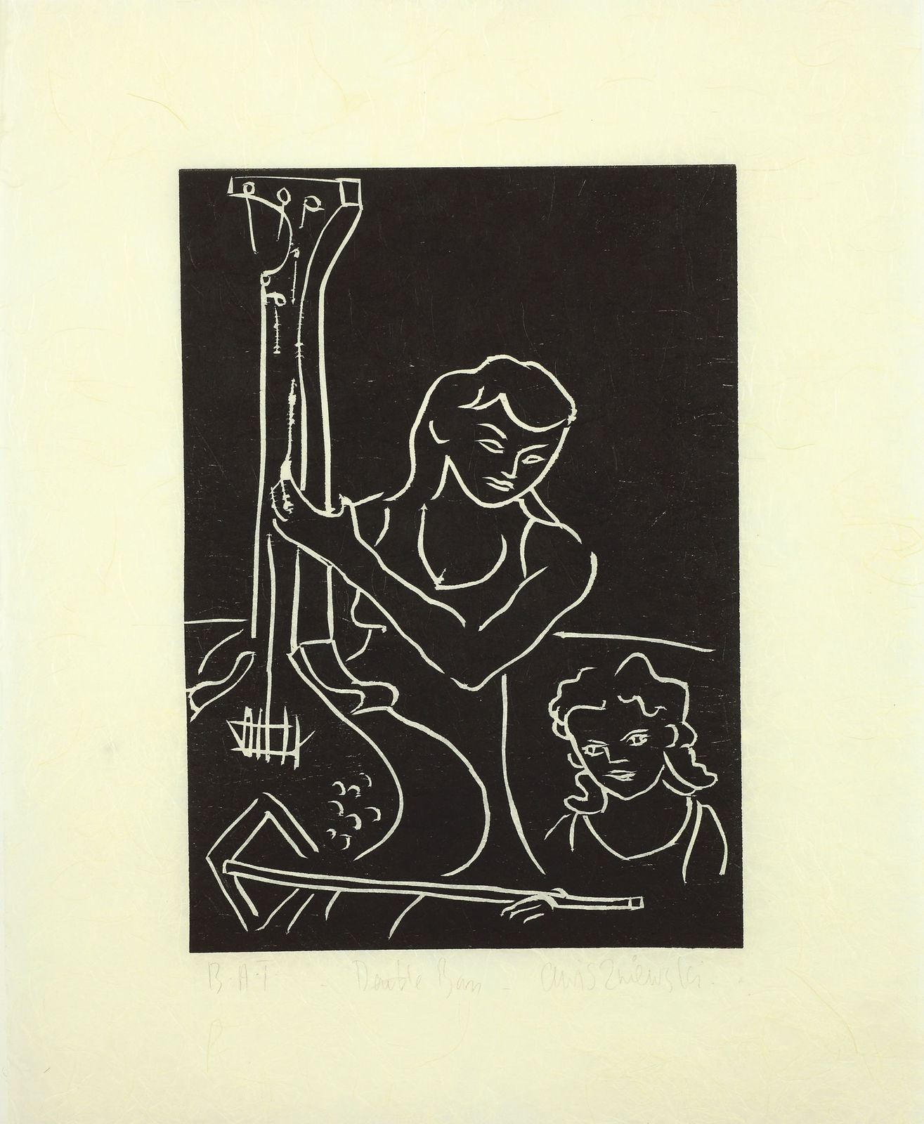 Adrian Wiszniewski, Double Bass, 2007