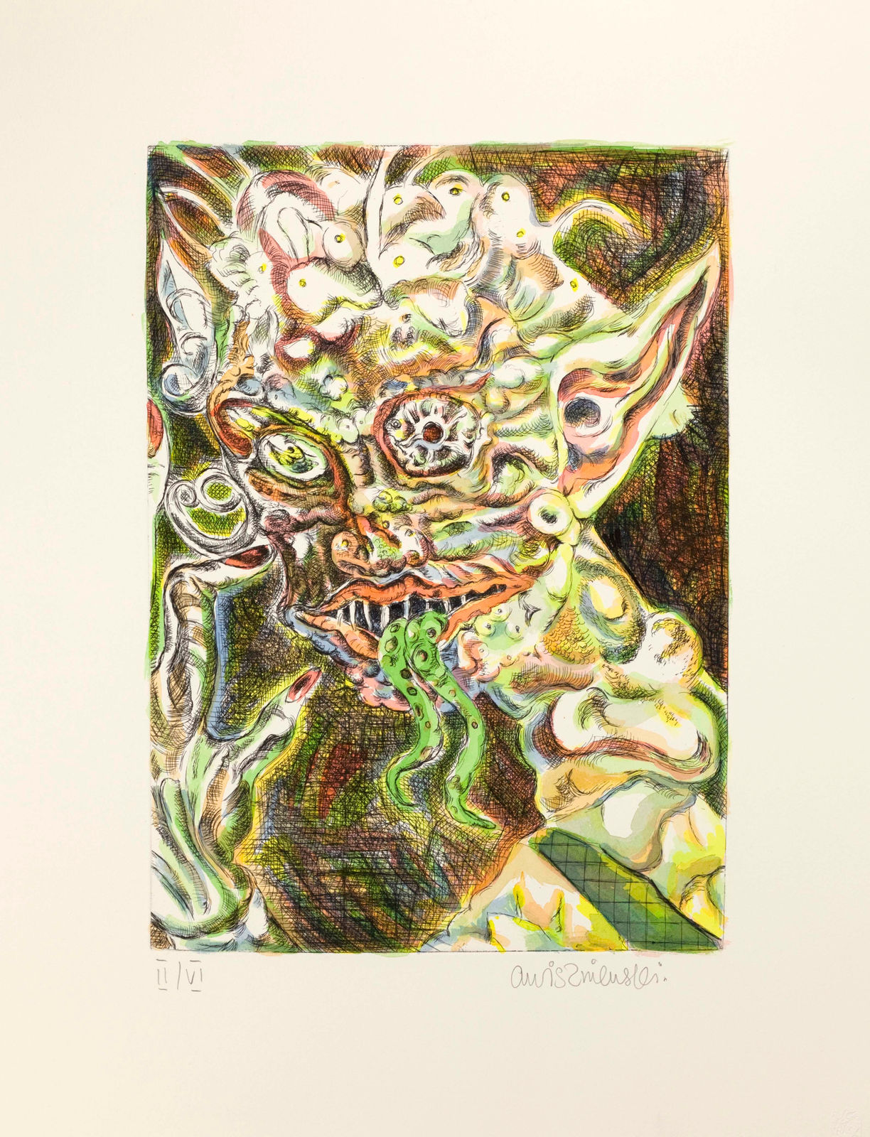 Adrian Wiszniewski, The Hag, 2007