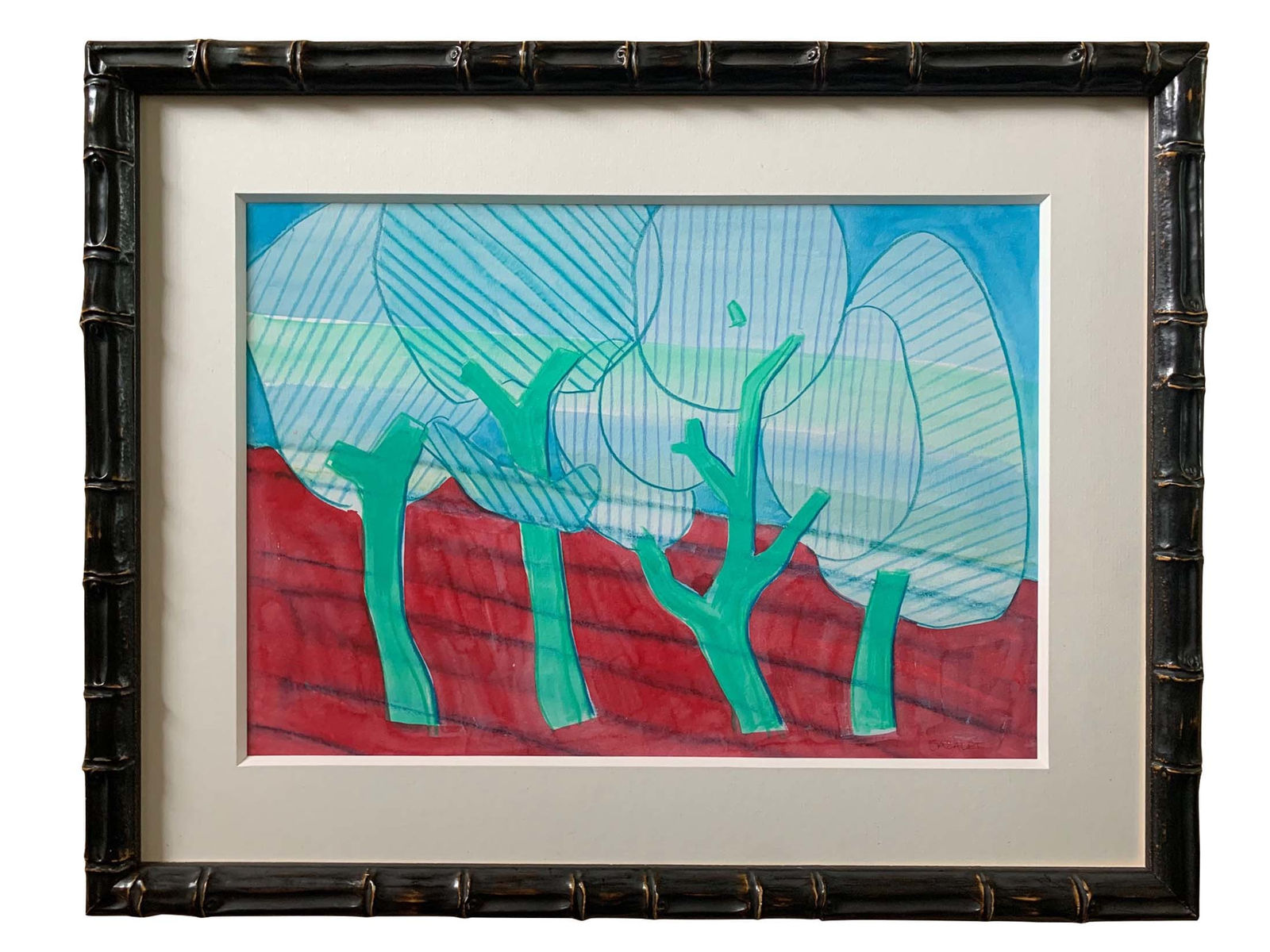 Catherine Cazalet, Clustered Trees