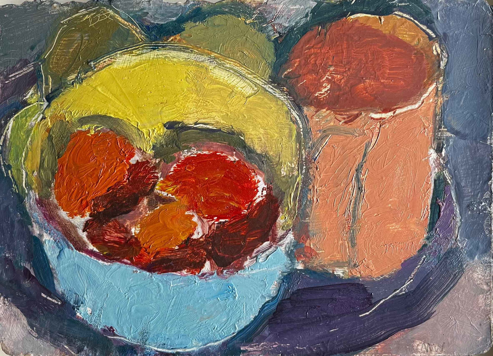 Michael Weller, Tangerines and Pears, 6th January 2025