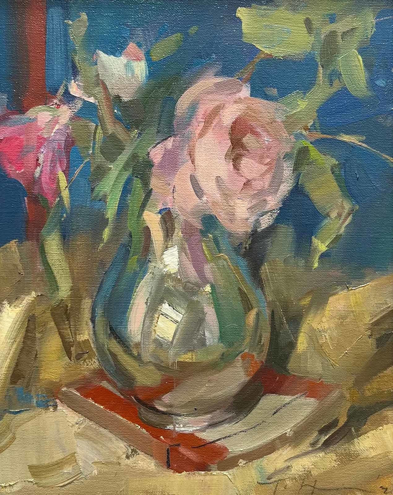 Tom Hoar, Roses in Silver Jug