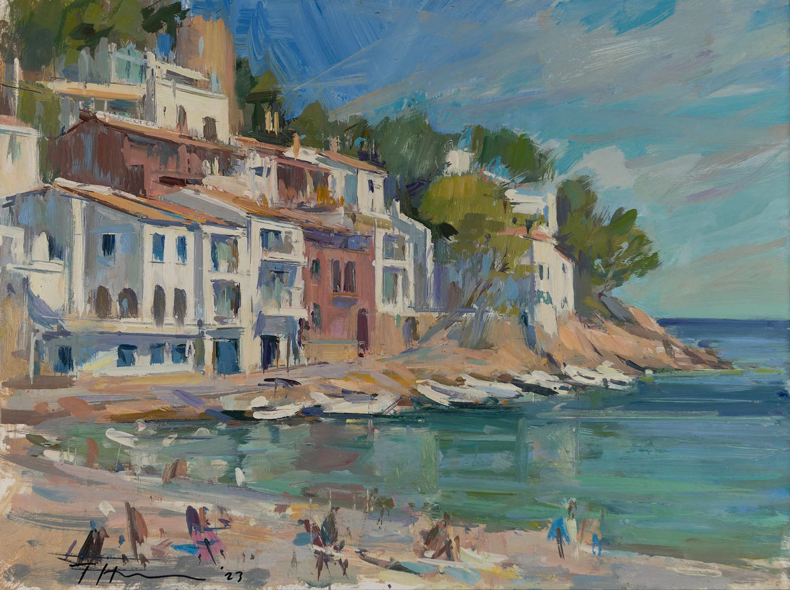 Tom Hoar, Sa Tuna, Costa Brava