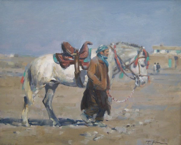 Tom Hoar, Leading the Stallion