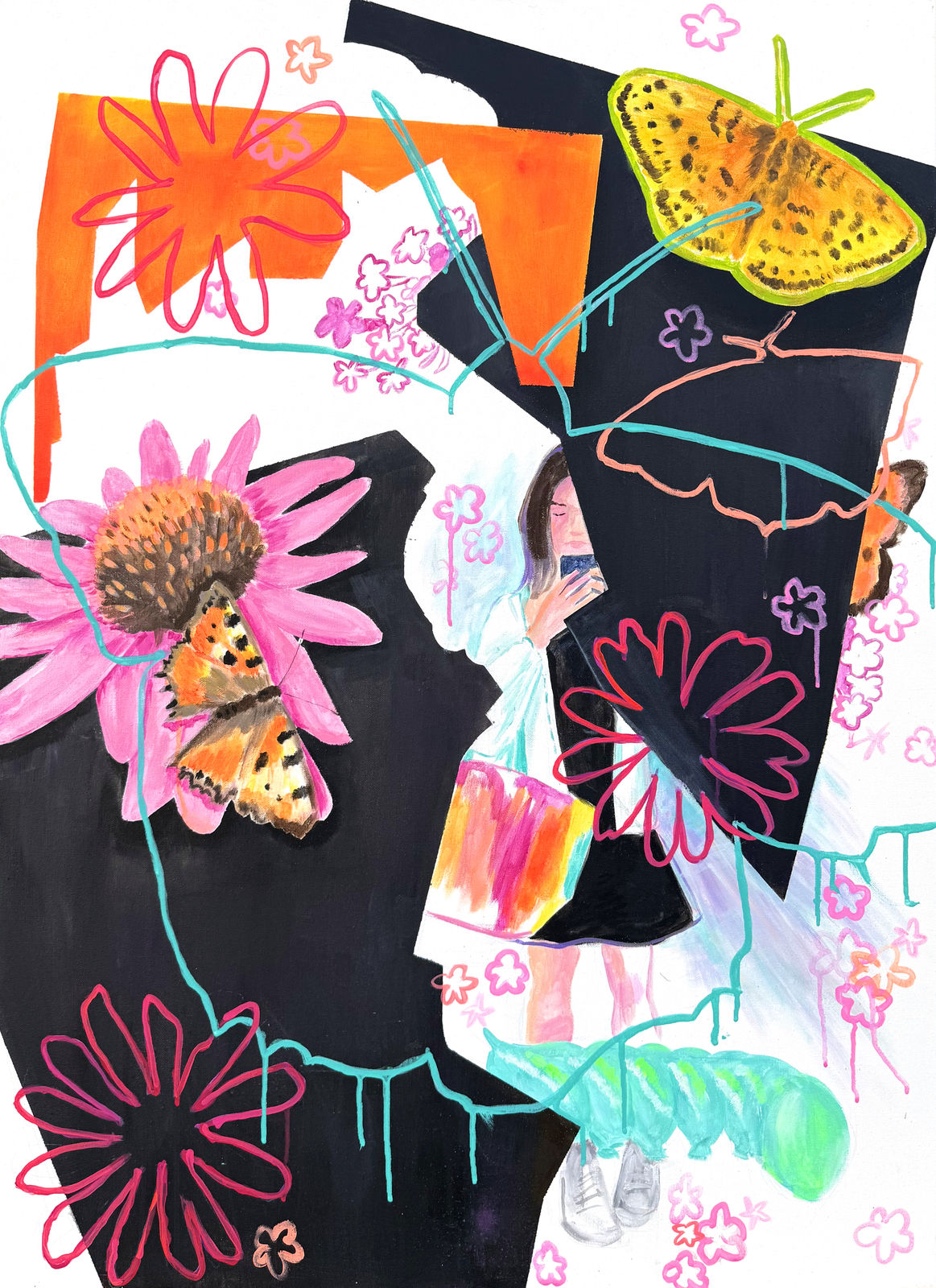 Катя Сергеева, ГОЛУБАЯ ГУСЕНИЦА, 2025