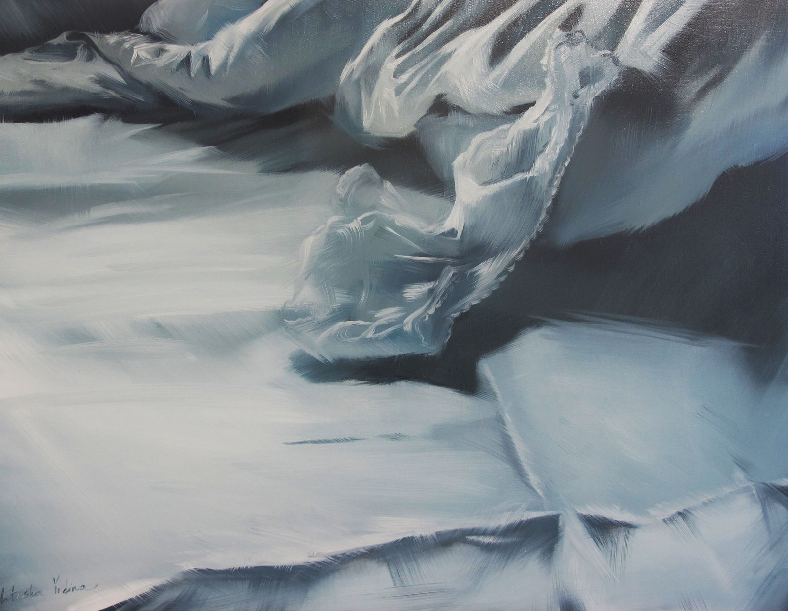 Natasha Yudina, (РАБОТА ПЕРЕПИСАНА) BLACK ANGEL • ЧЁРНЫЙ АНГЕЛ, 2012