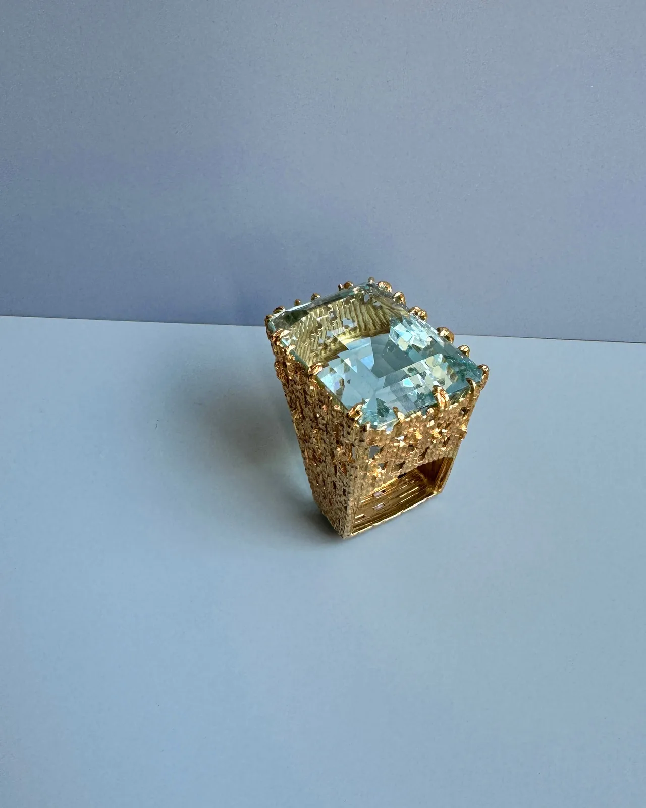 GRIMA, Aquamarine Ring, 1968