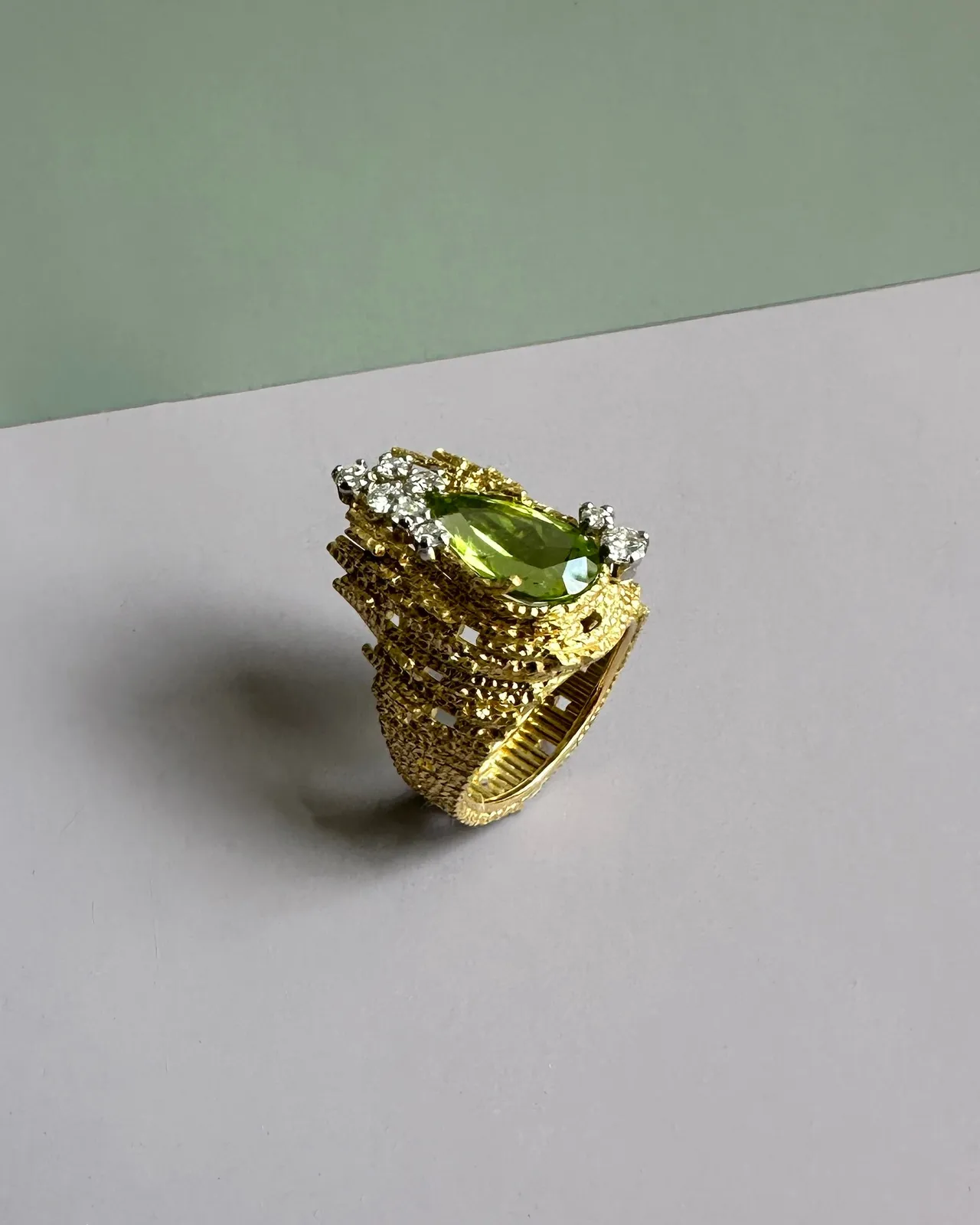 GRIMA, Peridot Ring, 2023