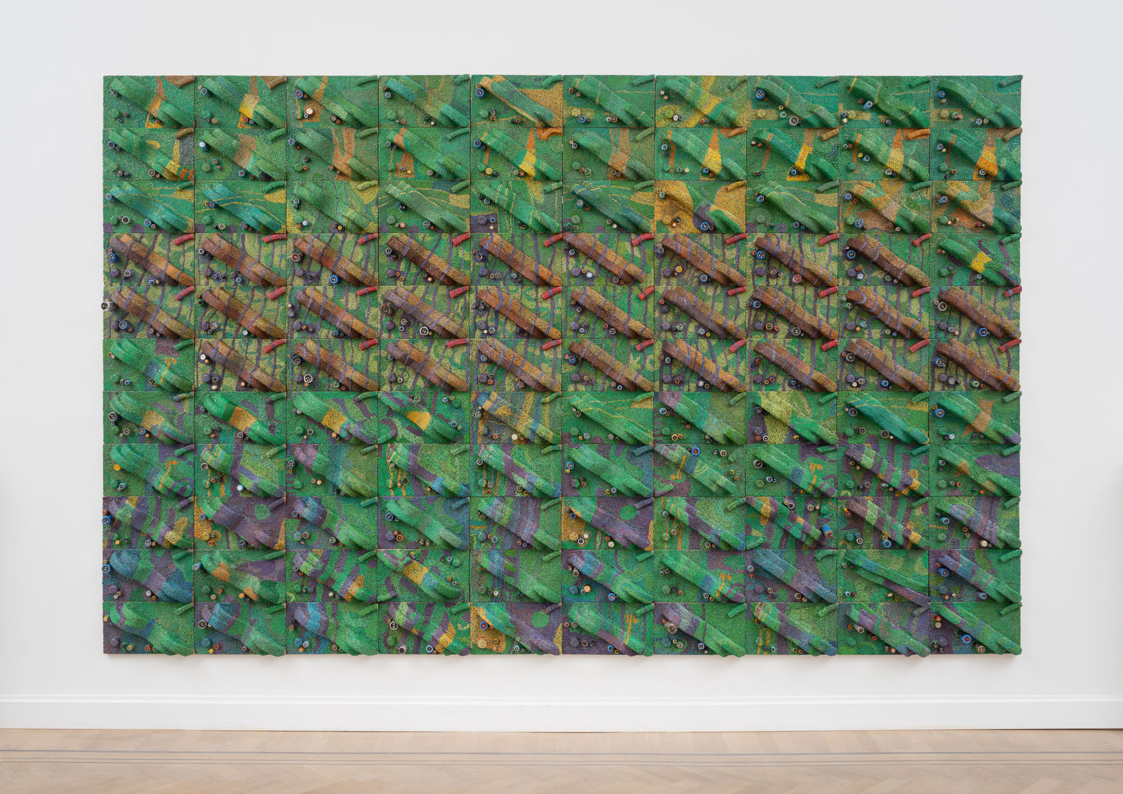 Elias Sime, TIGHTROPE: Behind the Processor #6, 2022