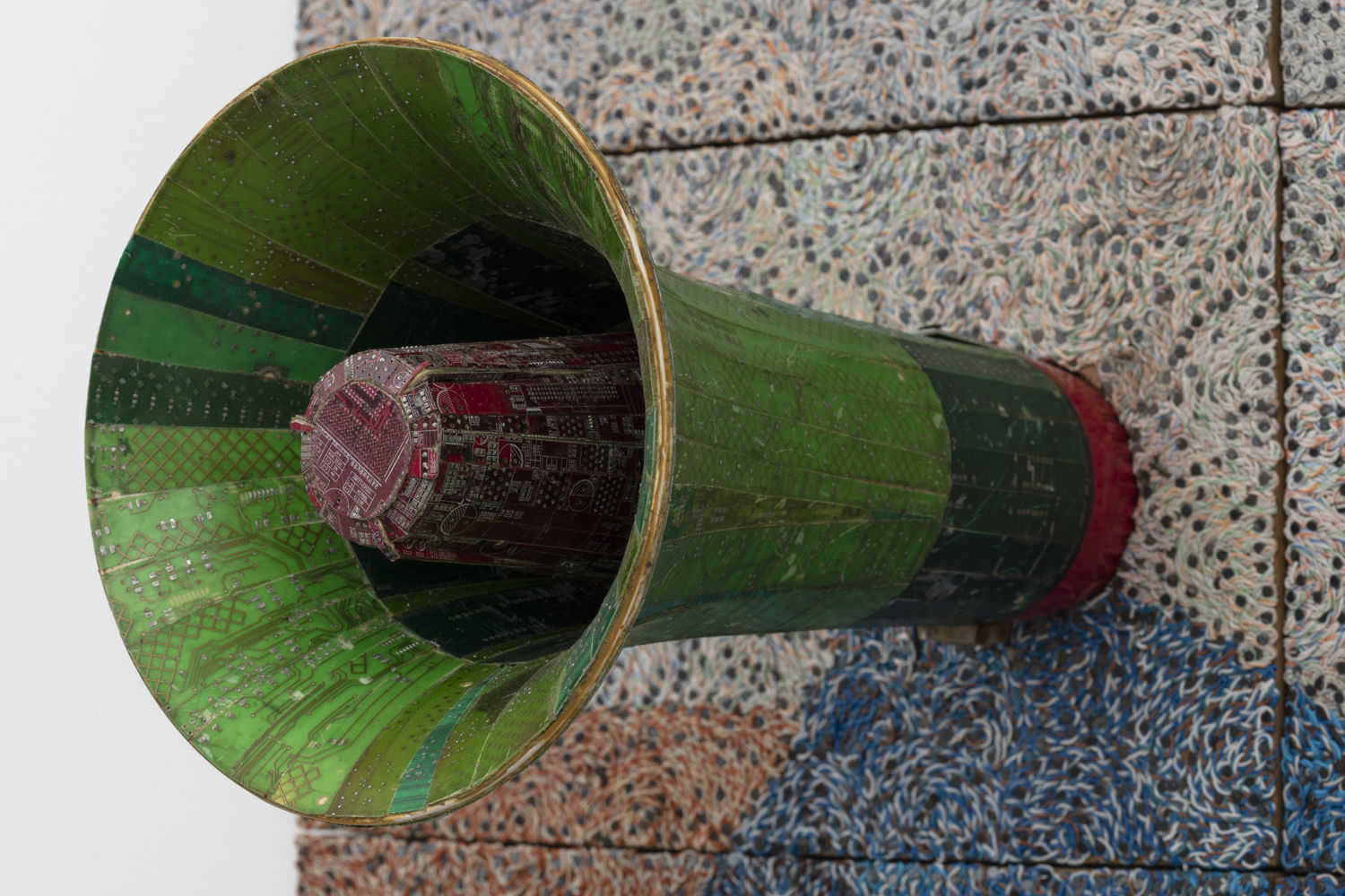 Elias Sime, TIGHTROPE: ECHO!?, 2020