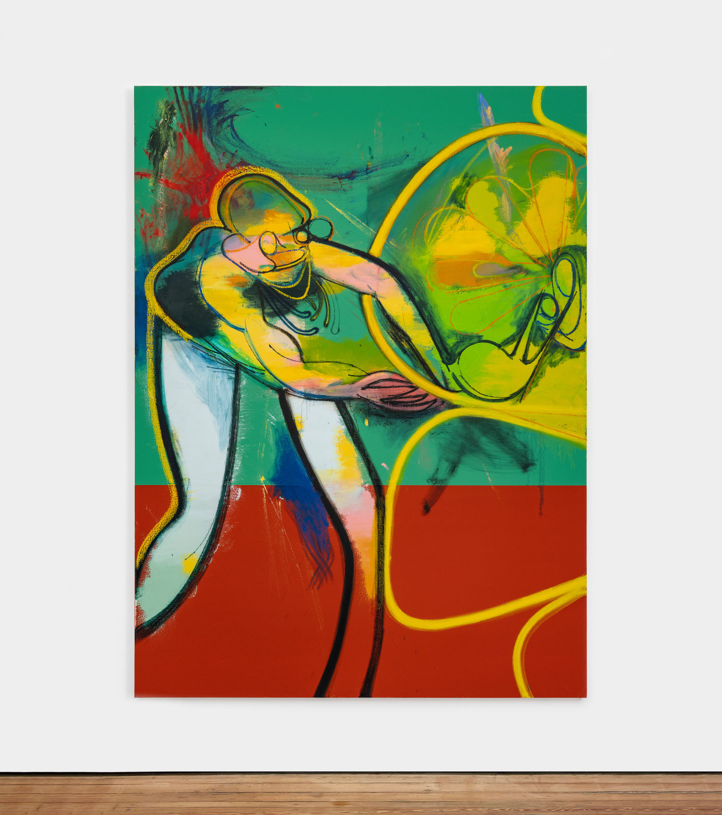 Daniel Richter, barbarischer Frühling, 2022