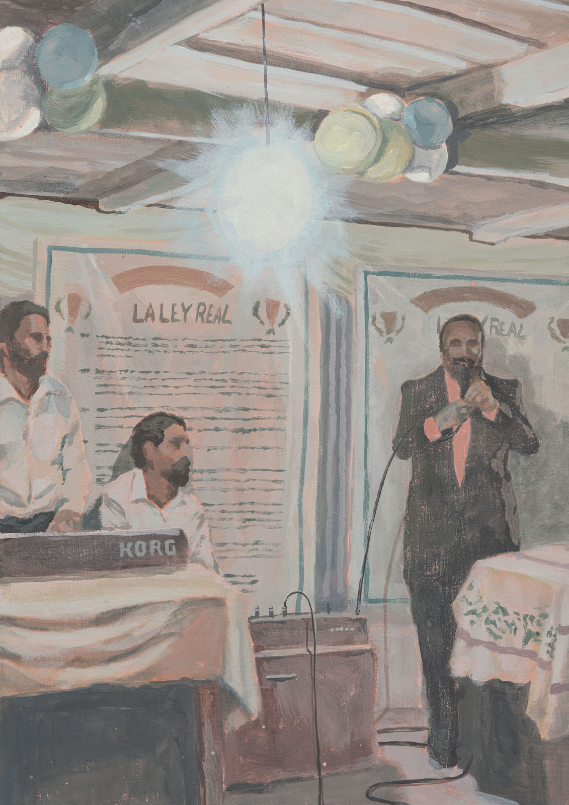 Arturo Kameya, La ley real (se les pide no romper las botellitas) / The royal law (Please don't break the bottles), 2023