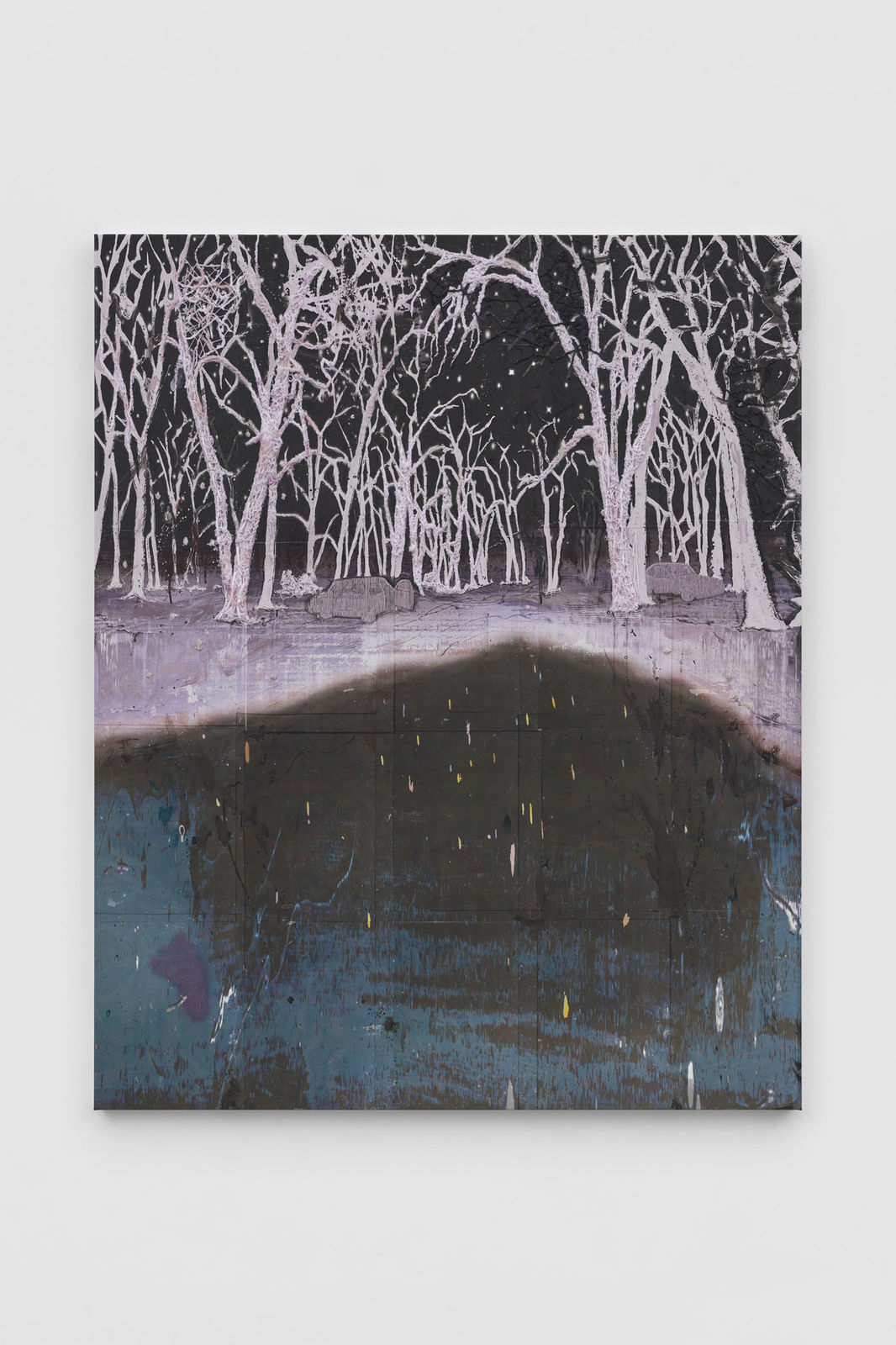 Michael Raedecker, koan, 2022