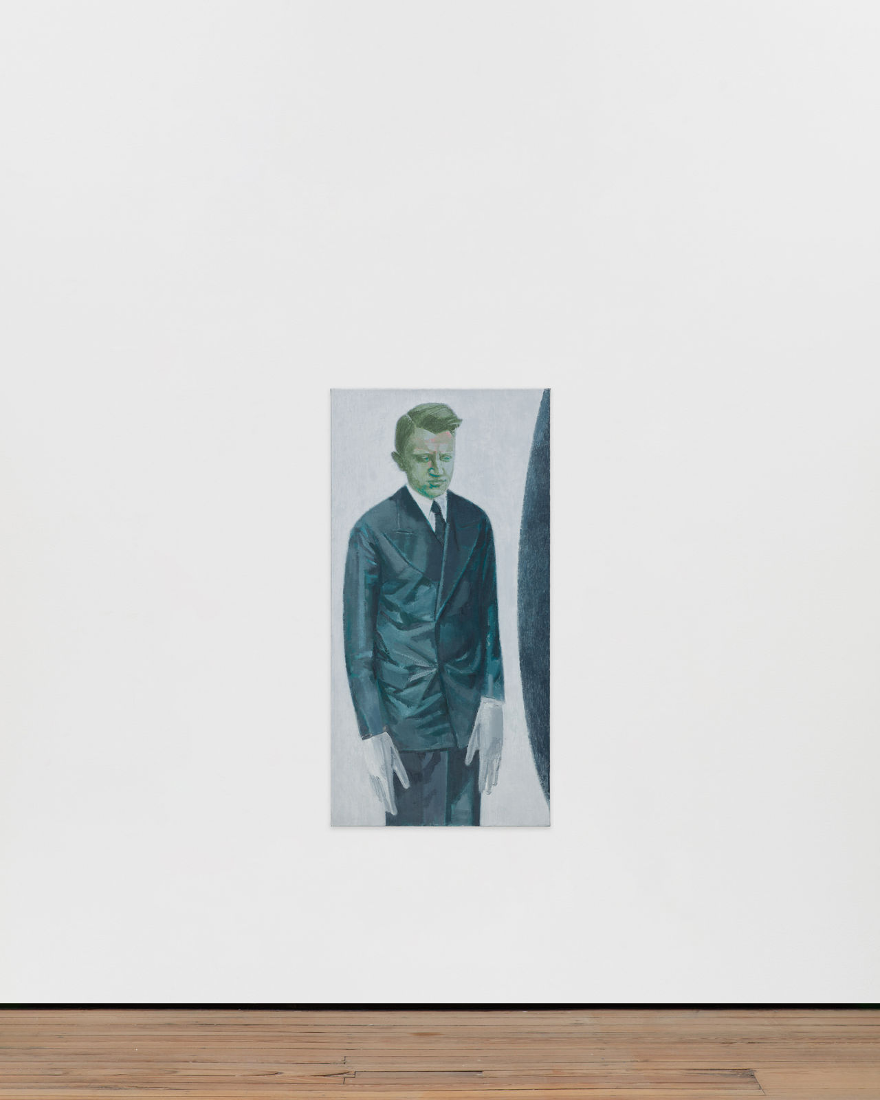 Alex van Warmerdam, Man with gloves, 2023