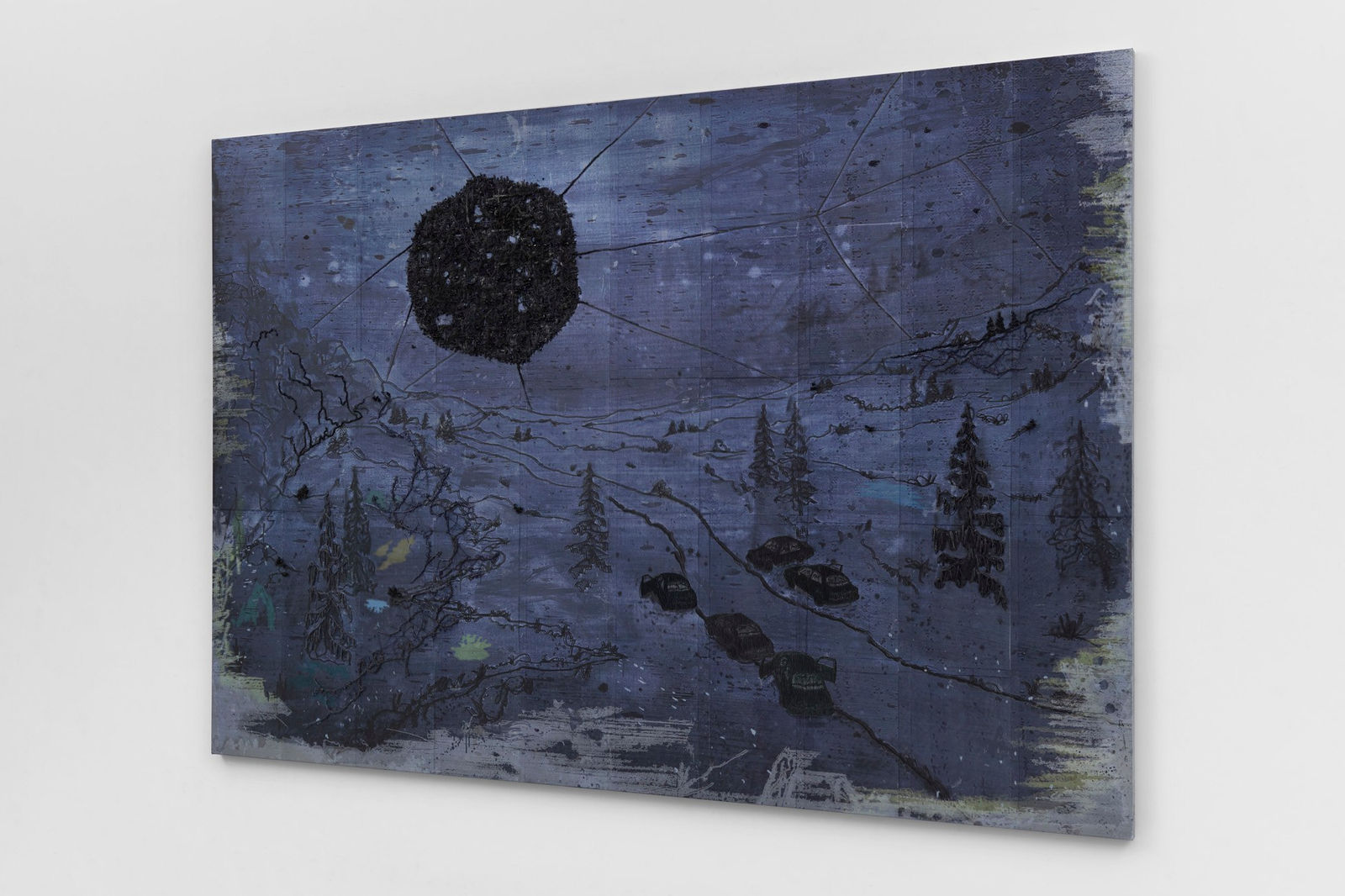 Michael Raedecker, kismet, 2022