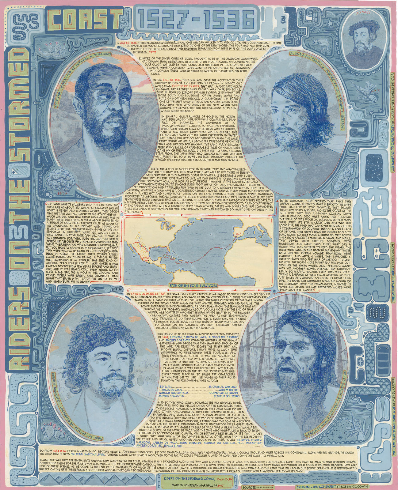 Jonathan Marshall, Riders on the Stormed Coast, 2017