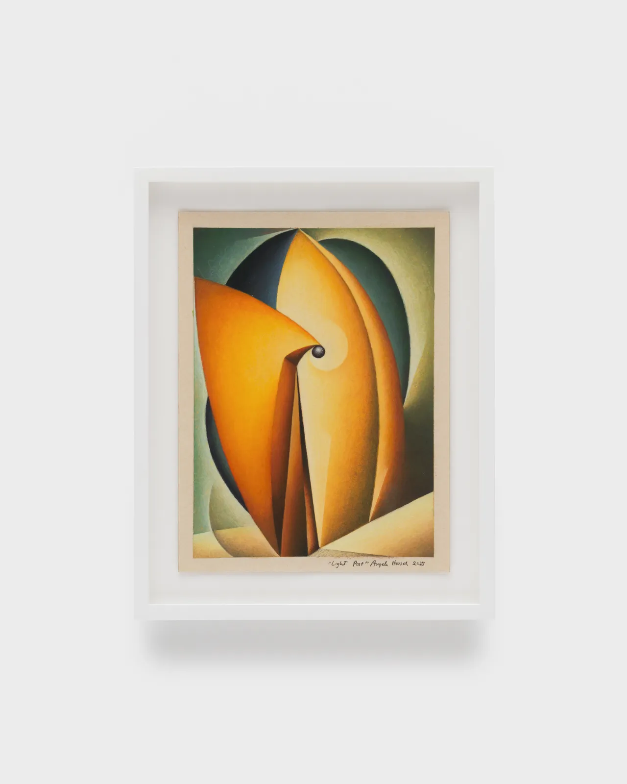 Angela Heisch, Light Post, 2025