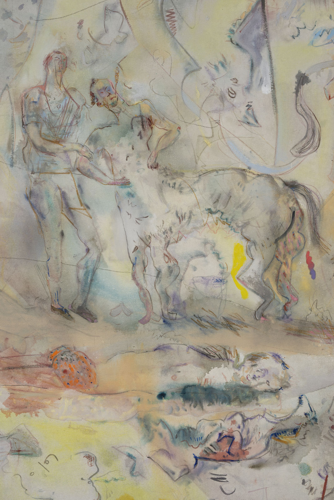 Volker Hüller, Sunday 11:20 am [detail], 2019