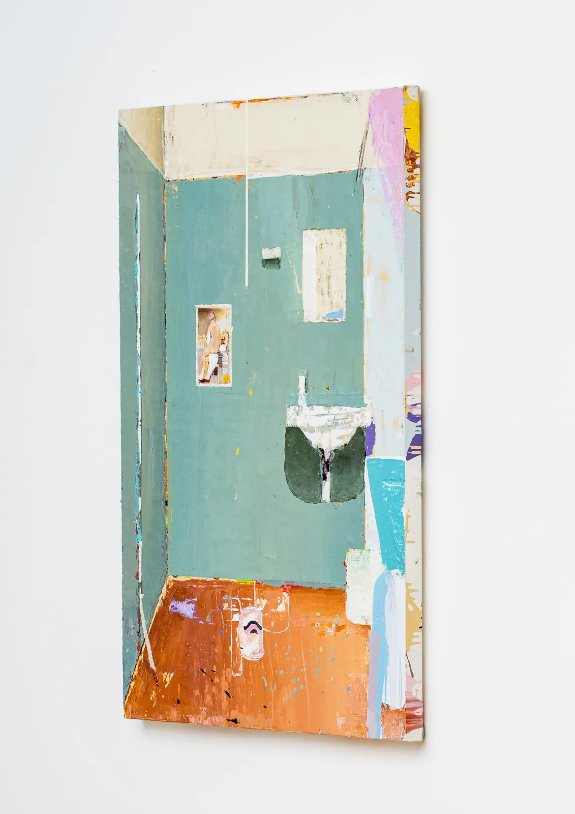 Matthias Weischer, Im Bade (2), 2021