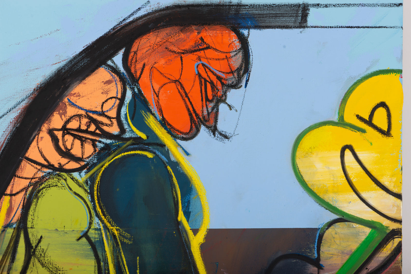 Daniel Richter, Wohin Wieso, 2021