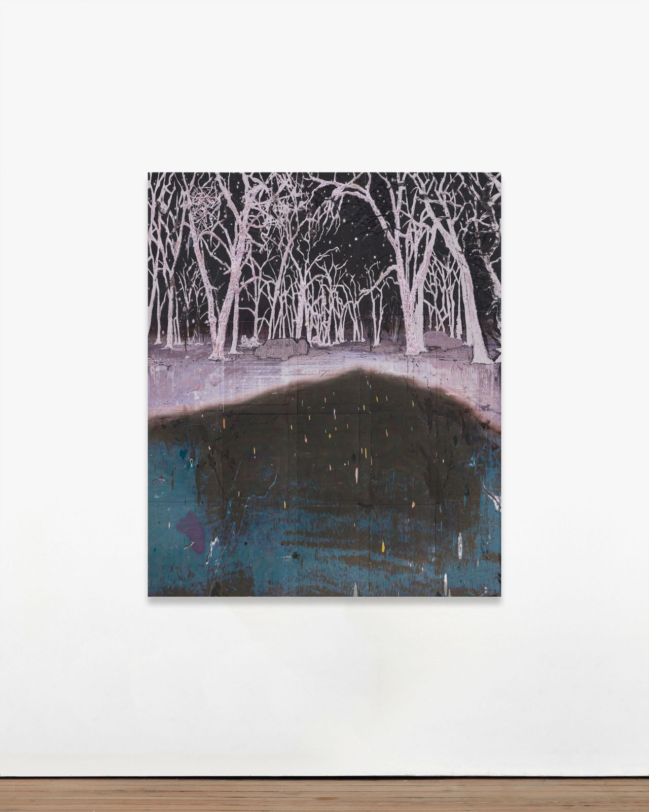 Michael Raedecker, koan, 2022