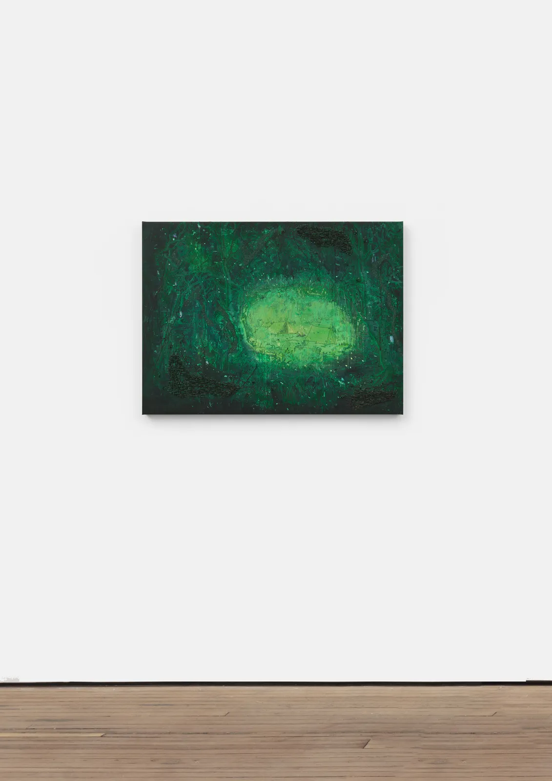 Michael Raedecker, detail, 2022