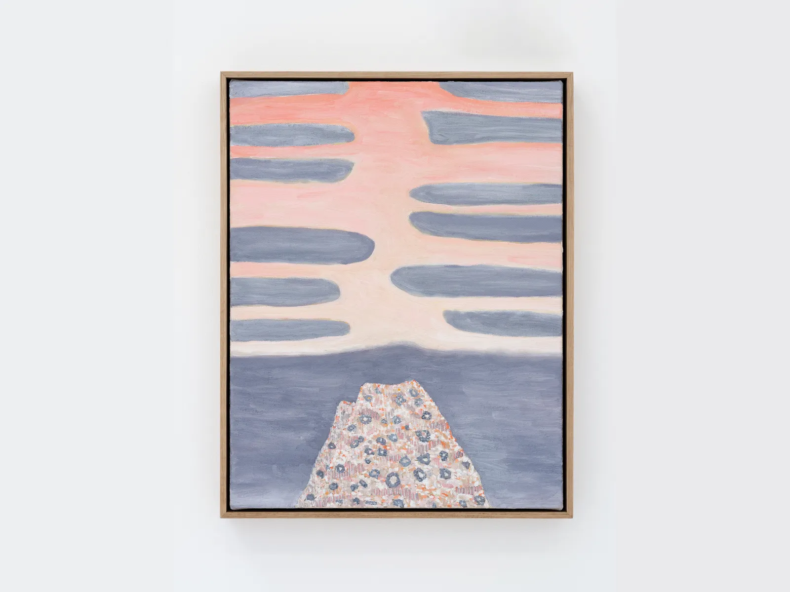 William Monk, Untitled I (Pink Rise), 2019