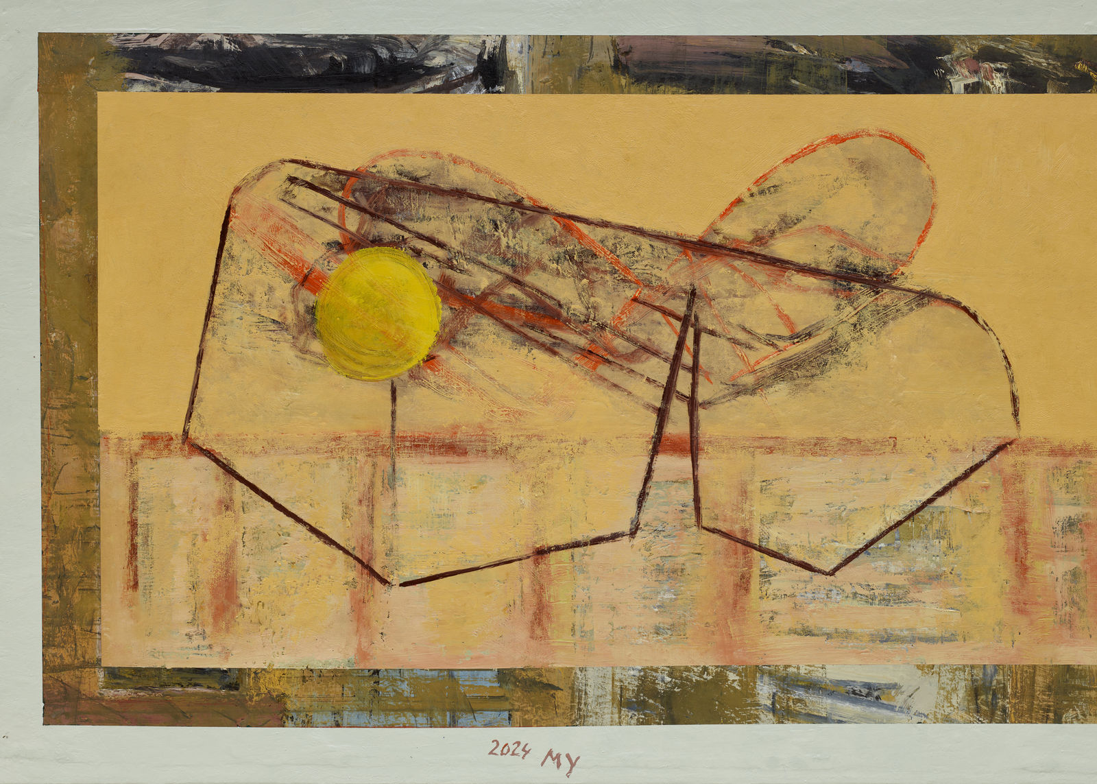 Miguel Ybáñez, Eres una sombra encendida, 2024