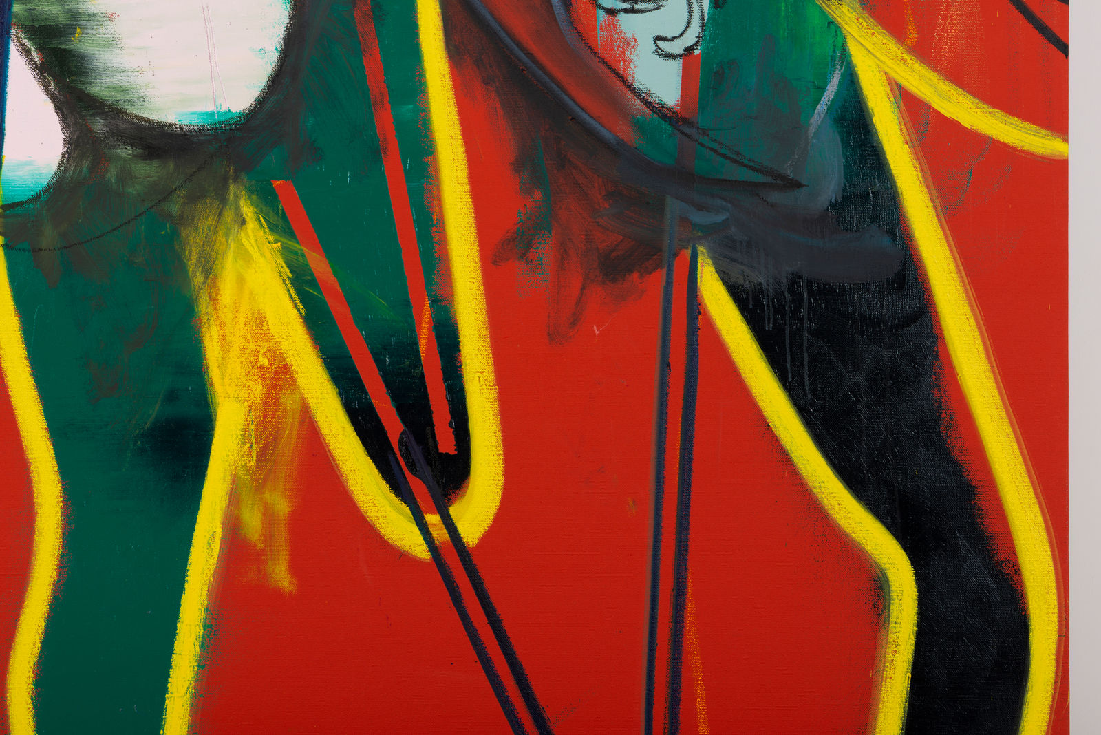 Daniel Richter, Krochen, 2021