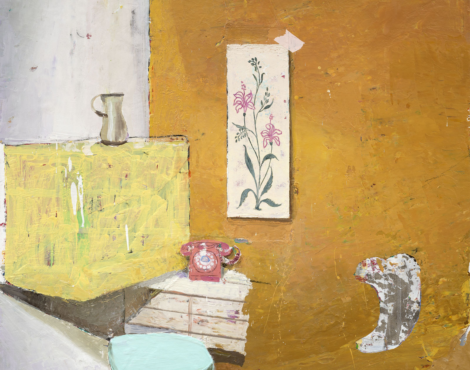 Matthias Weischer, Fon, 2020