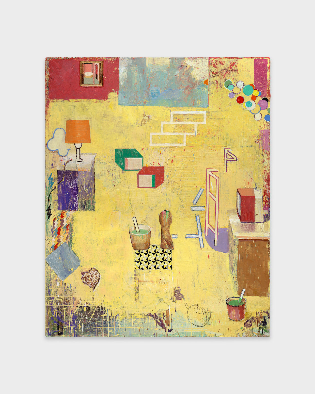 Matthias Weischer, Feld, 2025