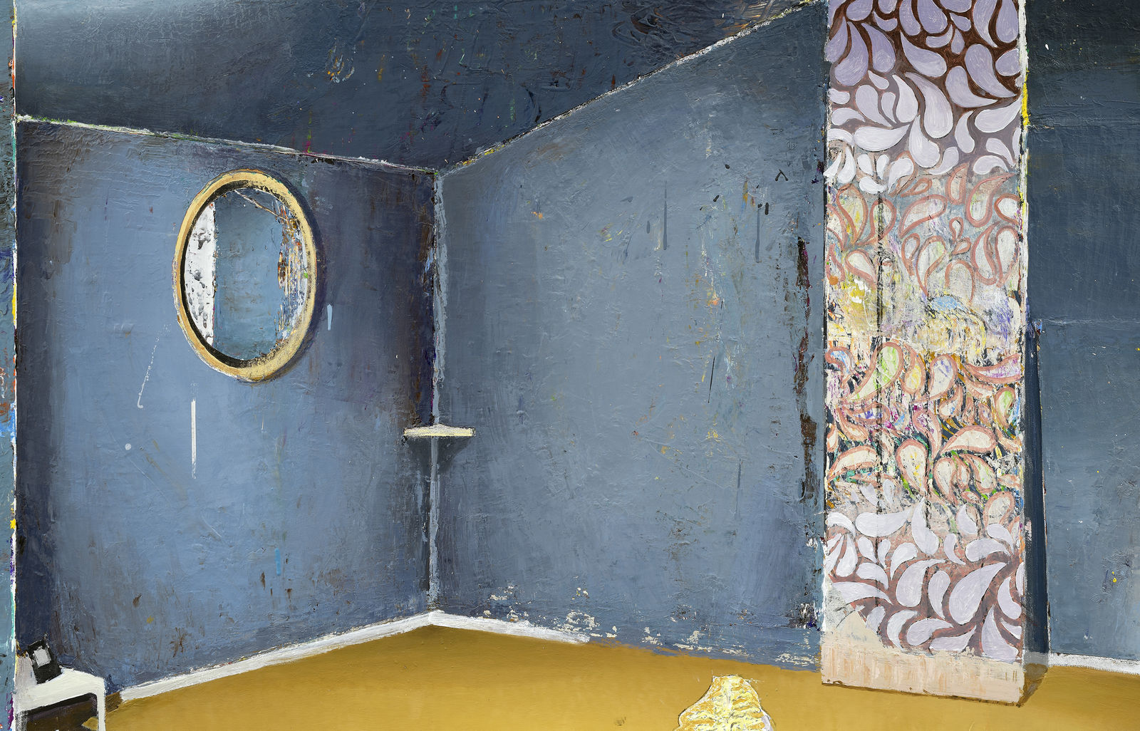 Matthias Weischer, Blue Corner, 2020