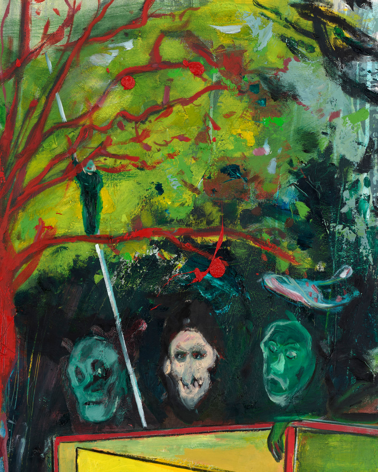 Daniel Richter, Schlimmer Traum, 2024