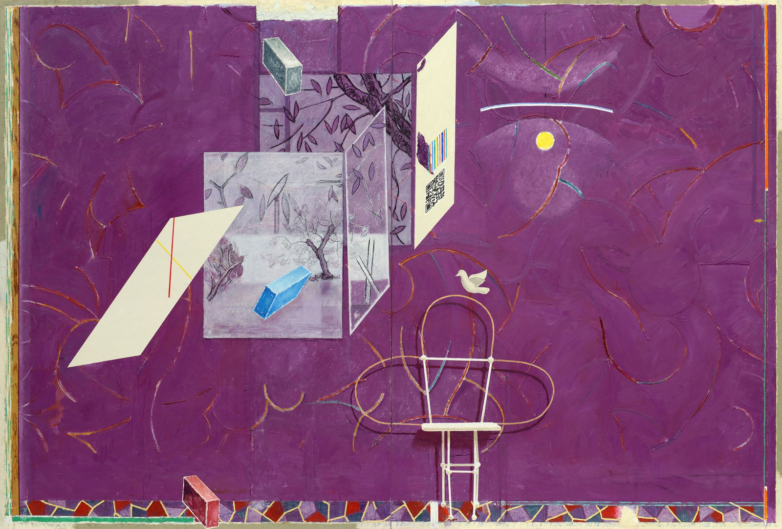 Matthias Weischer, Blatt, 2013