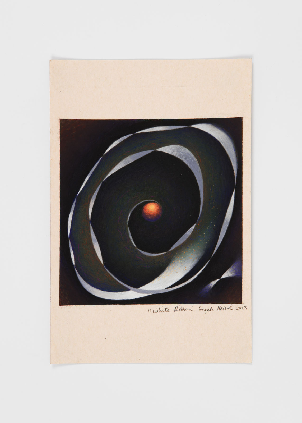 Angela Heisch, White Ribbon, 2023