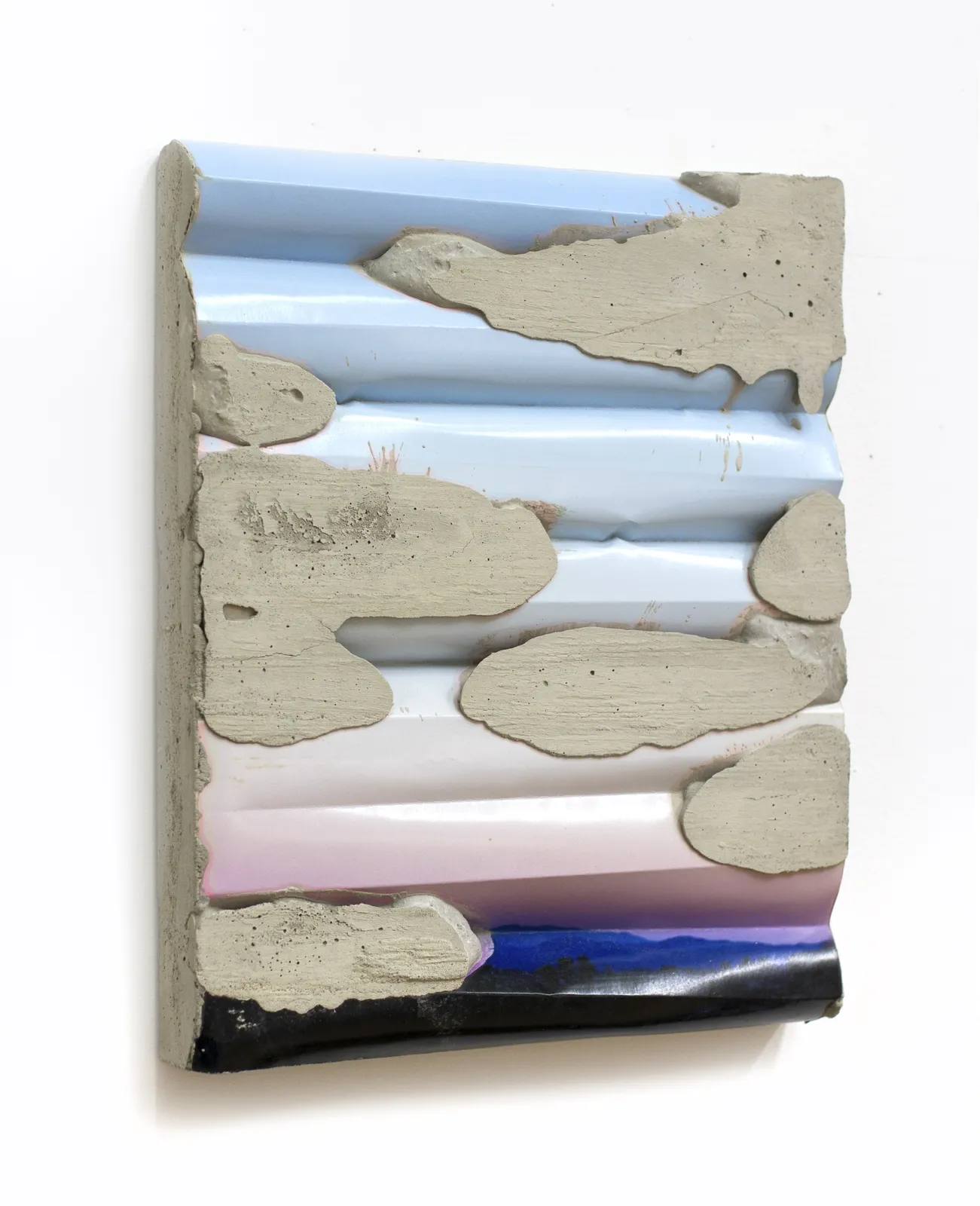 Letha Wilson, Colorado Sunset Concrete Fold, 2020