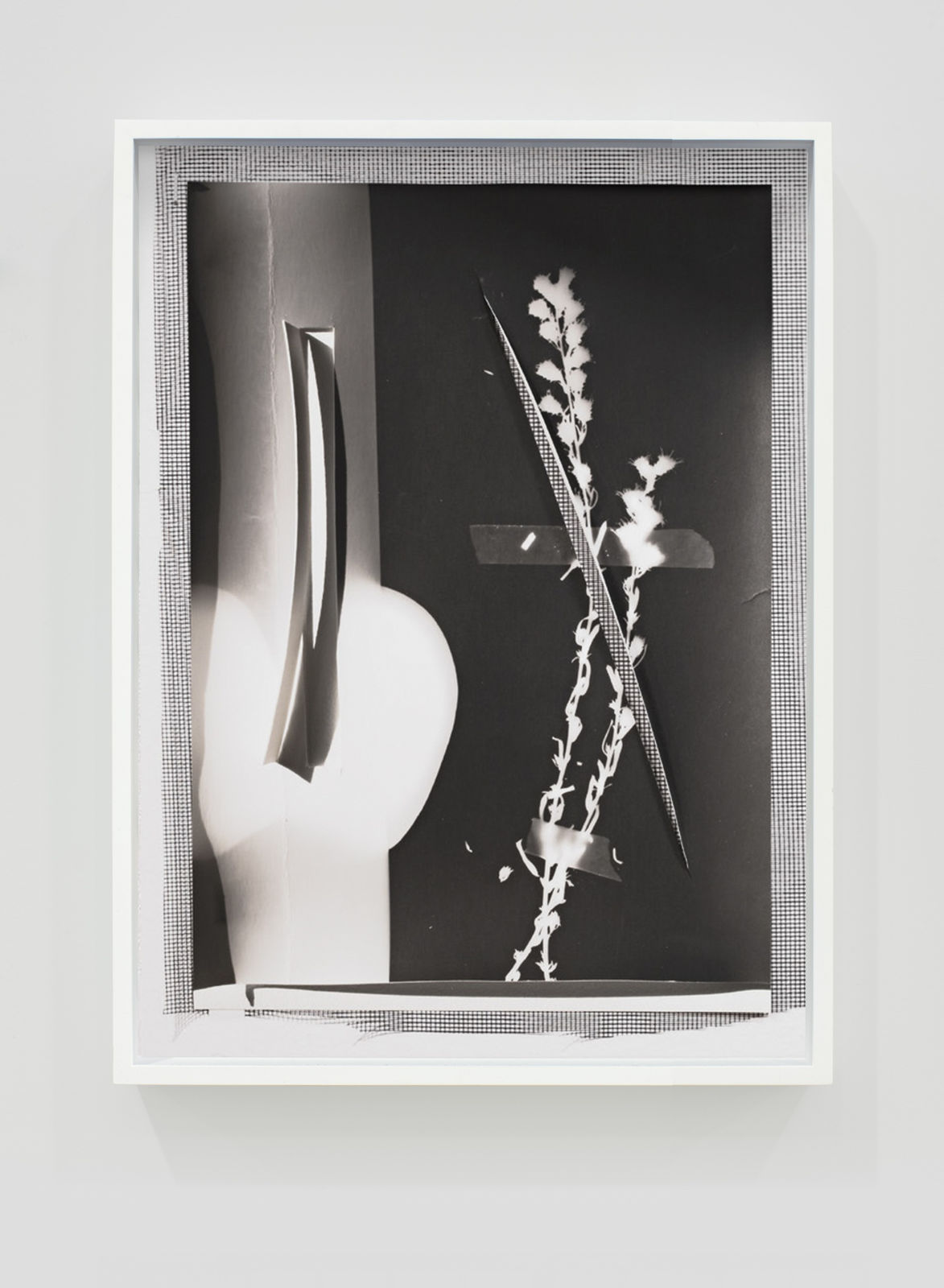 Two archival inkjet prints, framed abstract