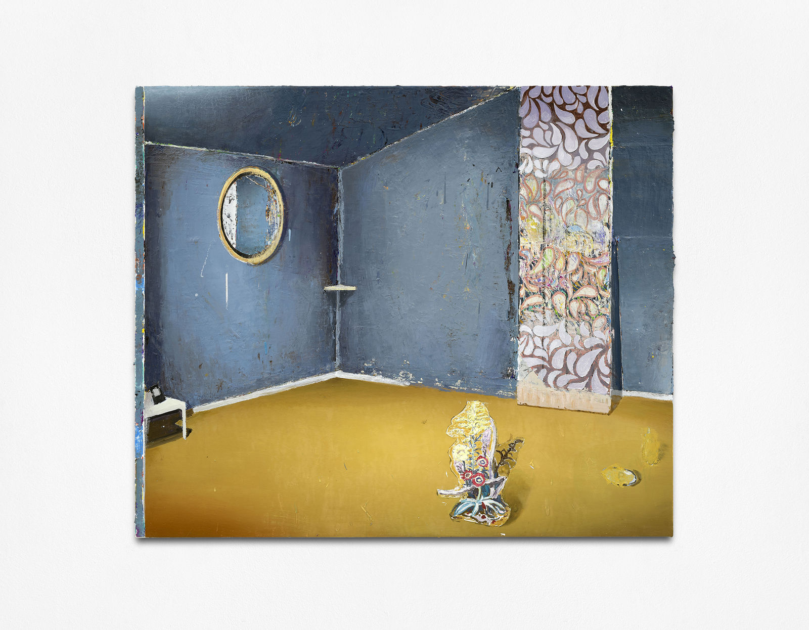 Matthias Weischer, Blue Corner, 2020