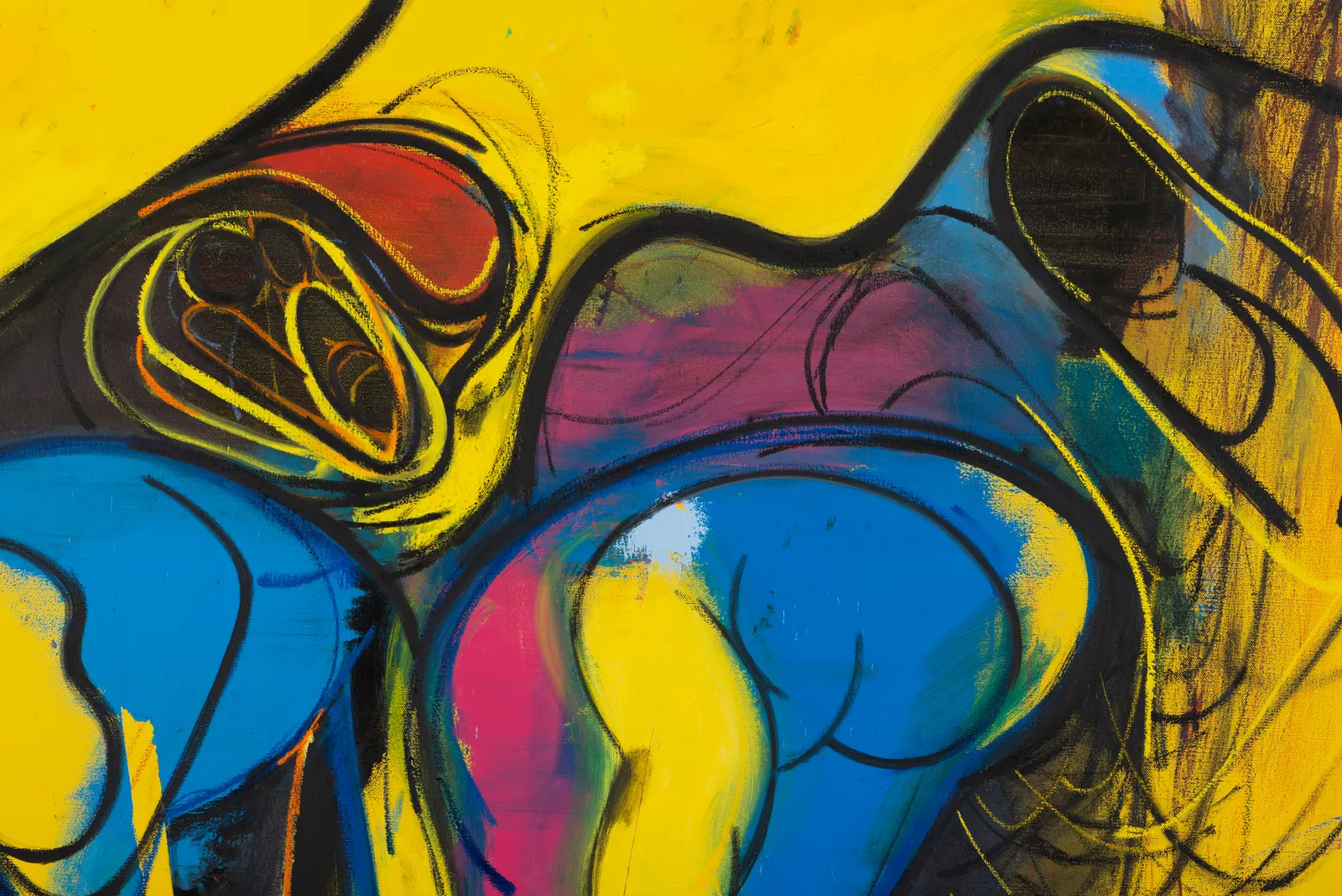 Daniel Richter, We'll never stop living this way, 2021