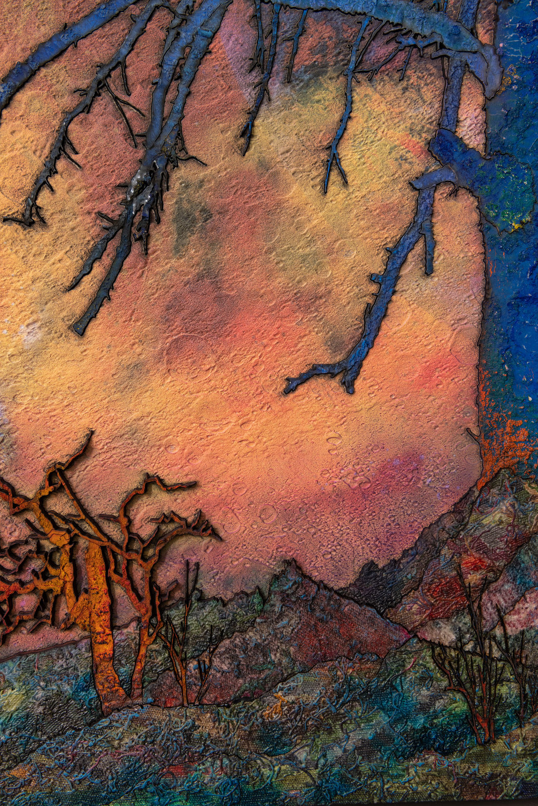 Matthew Day Jackson, Boulder Lake Tree (after CDF), 2022