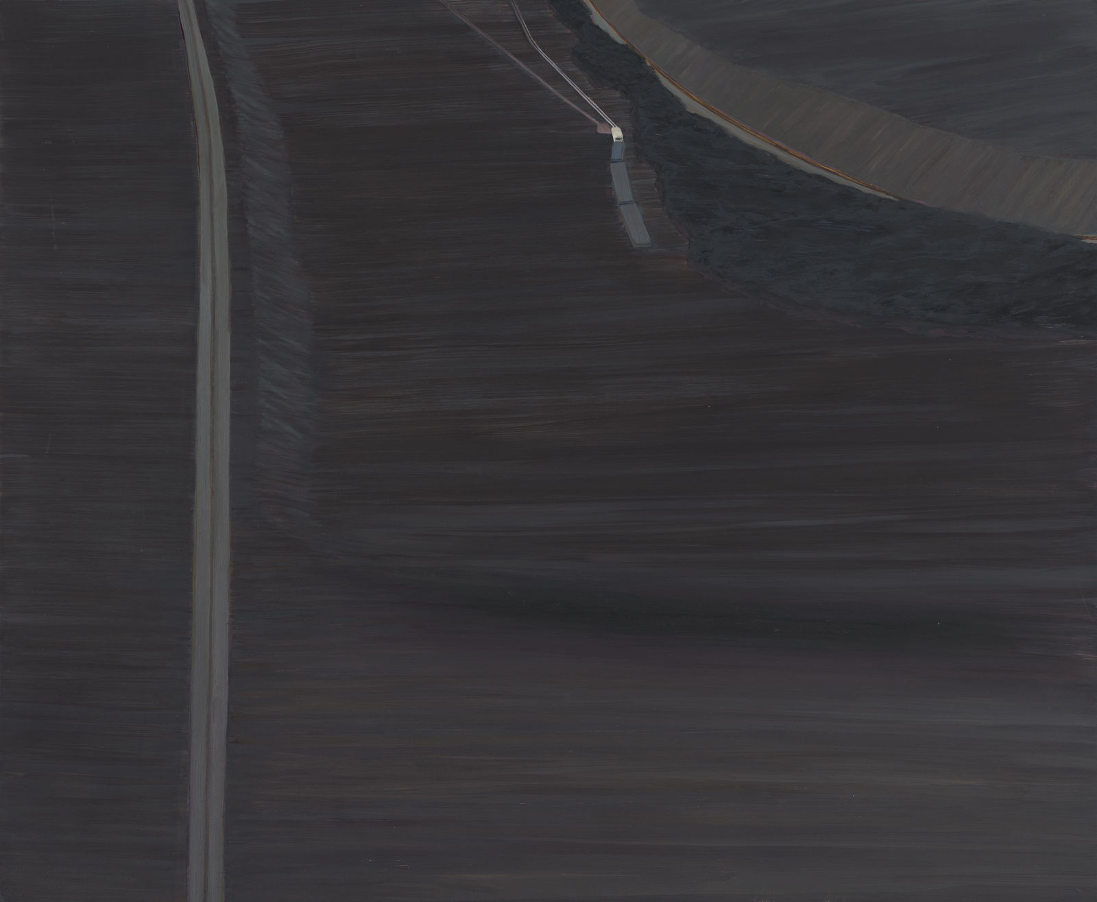 Carol Rhodes, Road and Valley, 1999