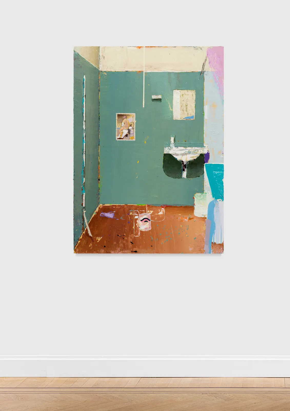 Matthias Weischer, Im Bade (2), 2021