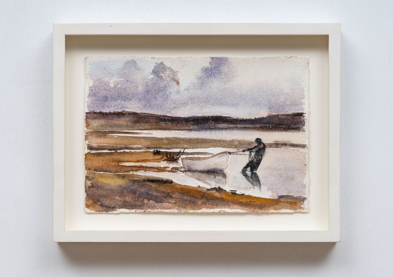 Charles Avery, Untitled (Hunter Dragging Boat) and Untitled (Phenomenon of Sense), 2012-2013