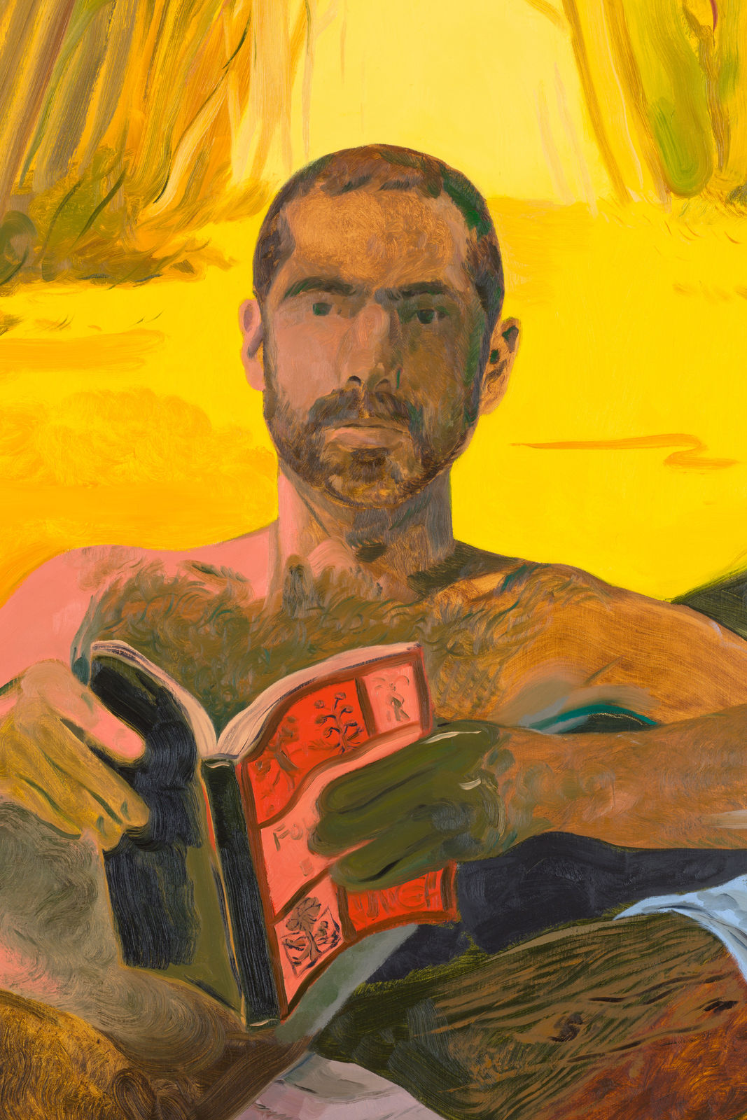 Anthony Cudahy, Eveningdawn (Reverse Pareidoliac Figure), 2022