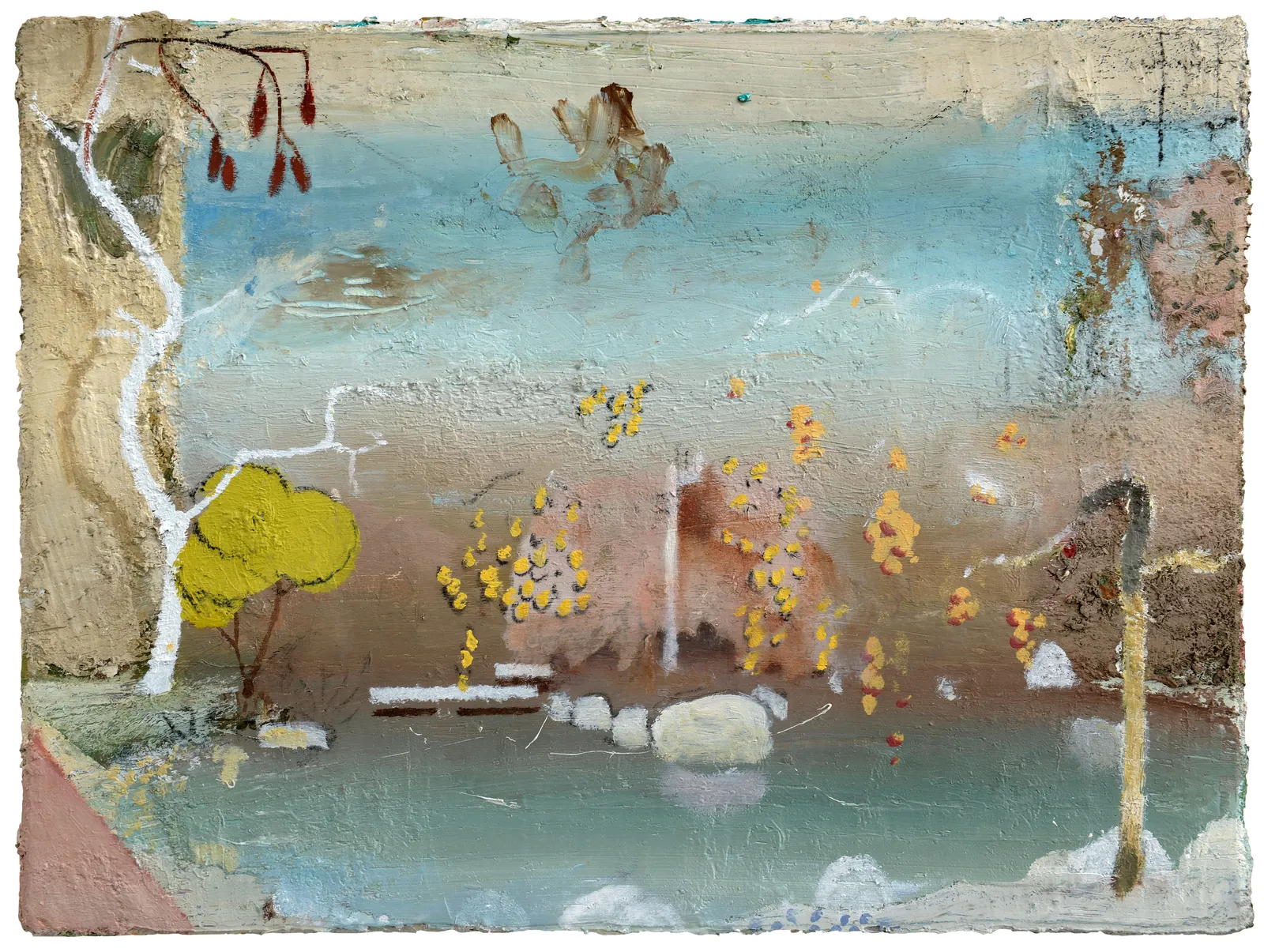 Matthias Weischer, Weiher, 2009