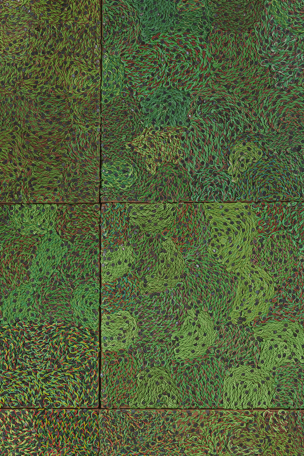 Elias Sime, TIGHTROPE: ECHO!?, 2020