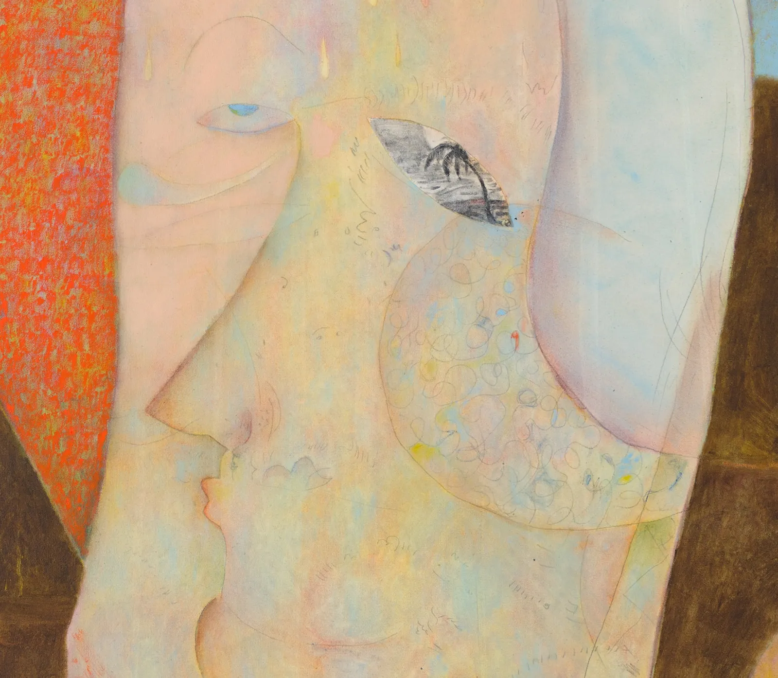 Volker Hüller, Melancholy Sunset [detail], 2020