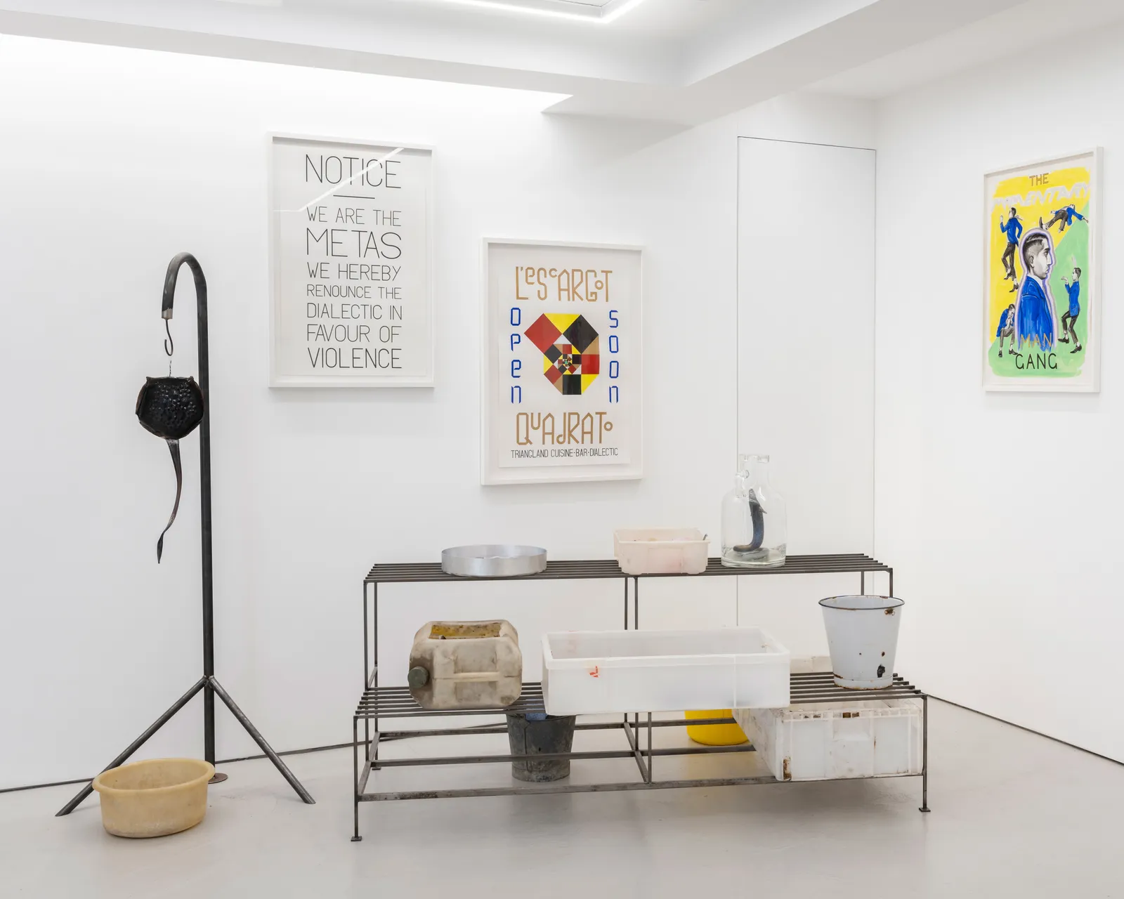 Charles Avery, Untitled (Market Stand), 2023