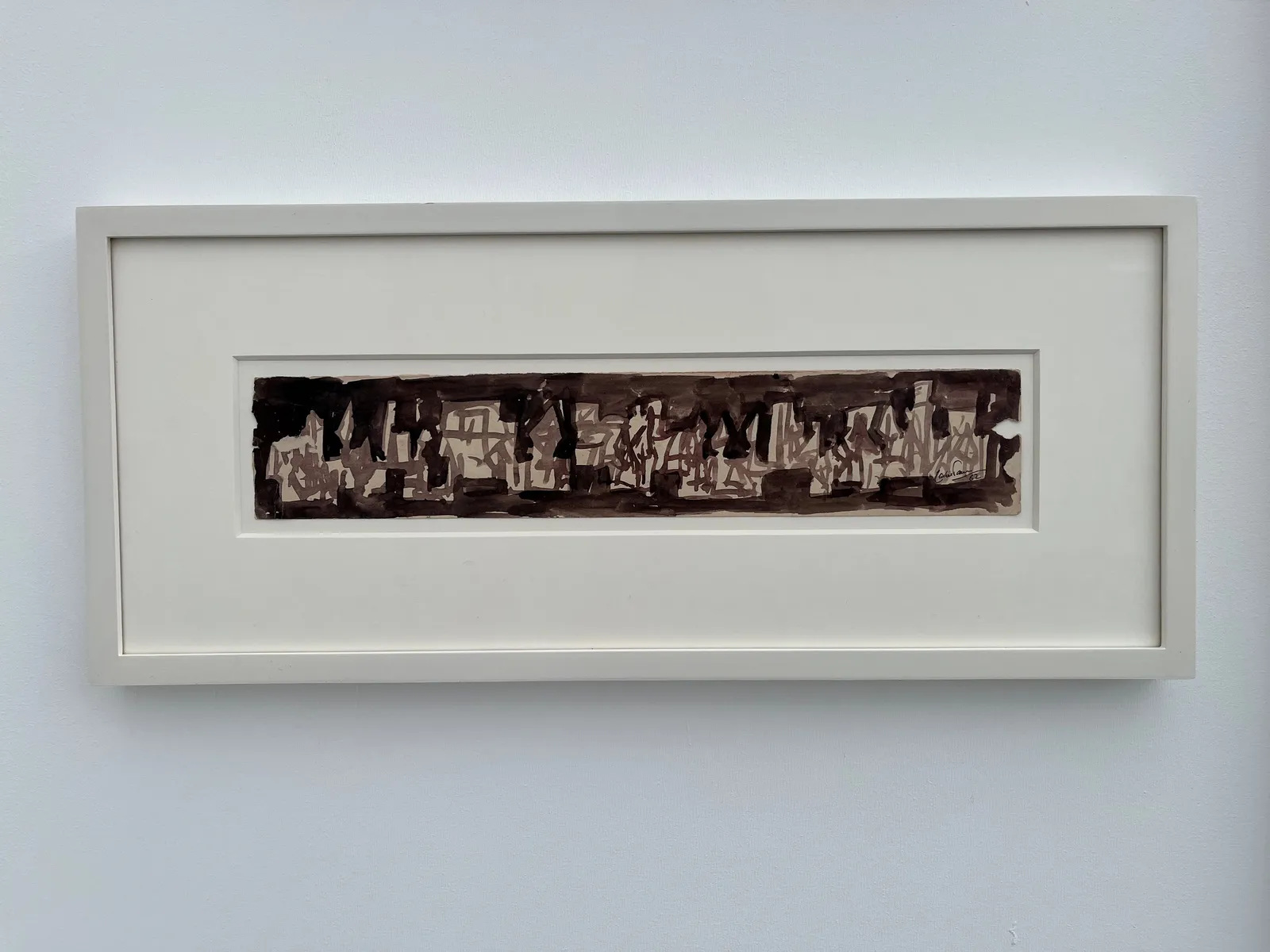 Rasheed Araeen, Untitled (Cityscape - Pakistan), 1962