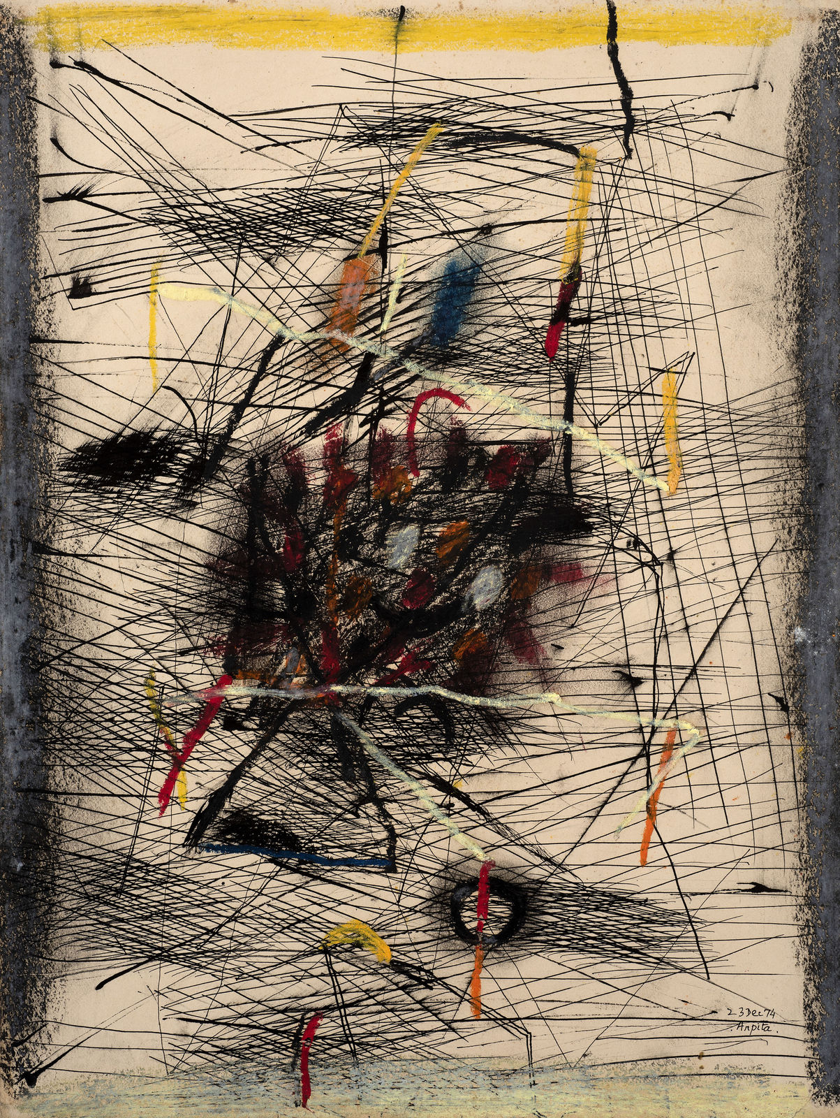 Arpita Singh, Untitled, 1974