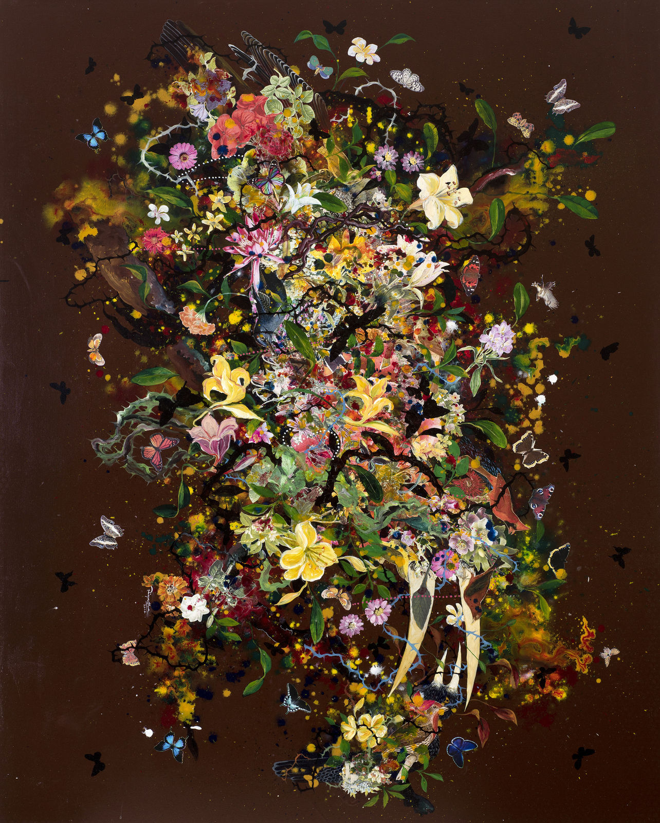 Priyantha Udagedara, Garden of Earthly Delight IV, 2016